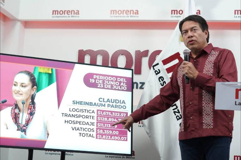 Claudia Sheinbaum la que más ha gastado en proceso interno de Morena