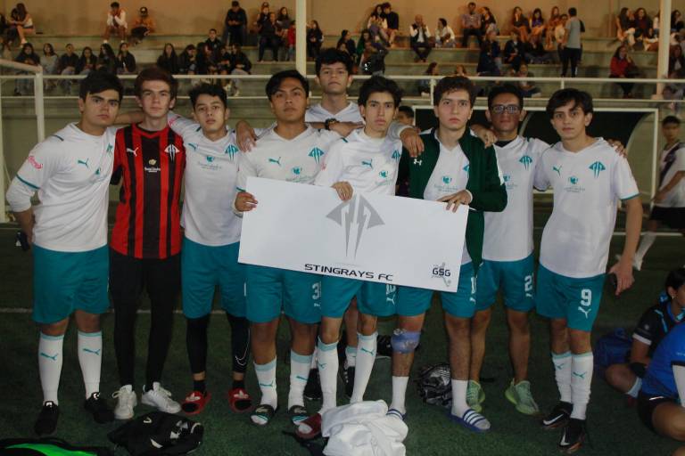 Participan estudiantes en la cuarta Copa de Futbol GSG 2022 en Culiacán