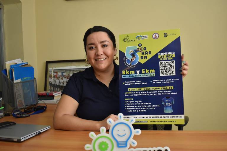 ‘Corro por tus sueños’, la carrera que ayudará a 7 mil niños en Sinaloa