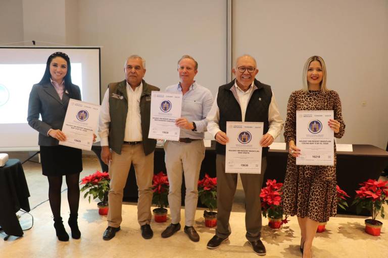 Entregan distintivo H y de Calidad Ambiental al hotel Holyday Inn Resort Mazatlán