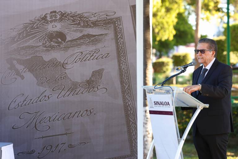 Conmemorar la Constitución es luchar por el Estado de Derecho: Castro Meléndrez