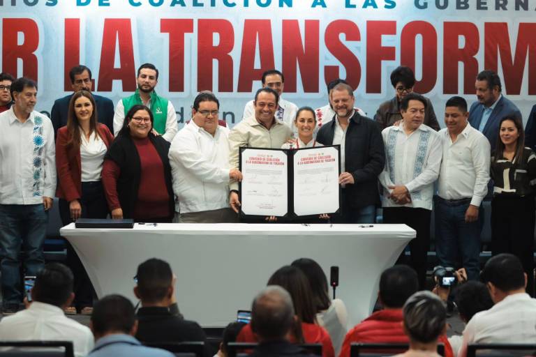 Confirma Morena su alianza con PVEM y PT para las elecciones 2024