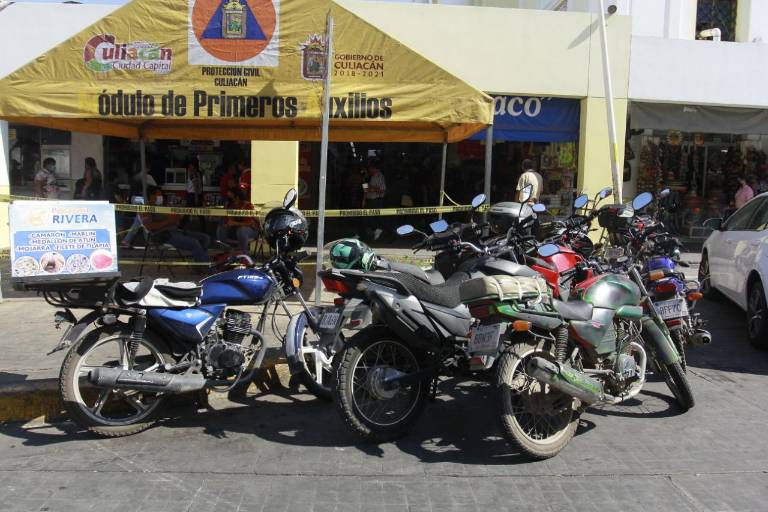 Se harán estacionamientos para motocicletas en el centro de Culiacán, adelanta Director de Tránsito