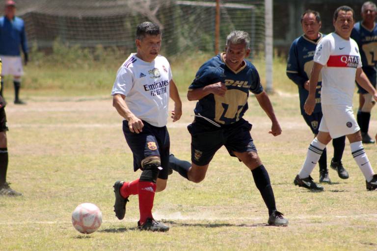 Rumbo al título de liga de Veteranos Platino