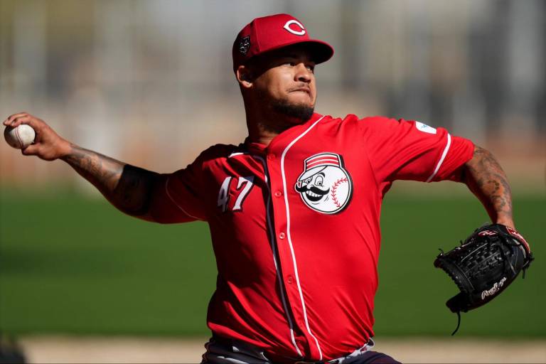 Frankie Montás abrirá por los Rojos en el Día Inaugural