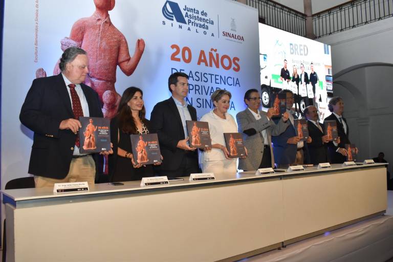 Celebran los logros de la Junta de Asistencia Privada de Sinaloa tras 20 años de existencia