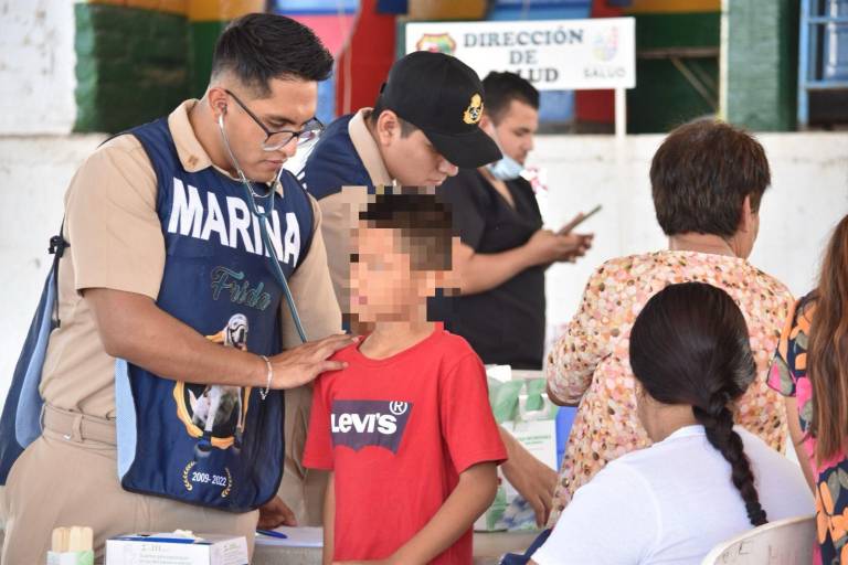 Marina apoyará en brigada de Atención Médica de Primer Contacto en Lugares de Difícil Acceso en Mazatlán