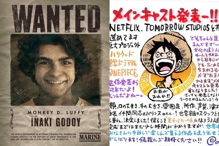 Un mexicano, Iñaki Godoy, será el protagonista del live action de ‘One Piece’
