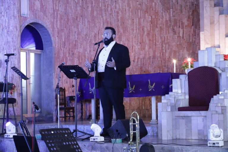 Ofrecen un mágico concierto navideño en pro de la Parroquia Cristo Rey