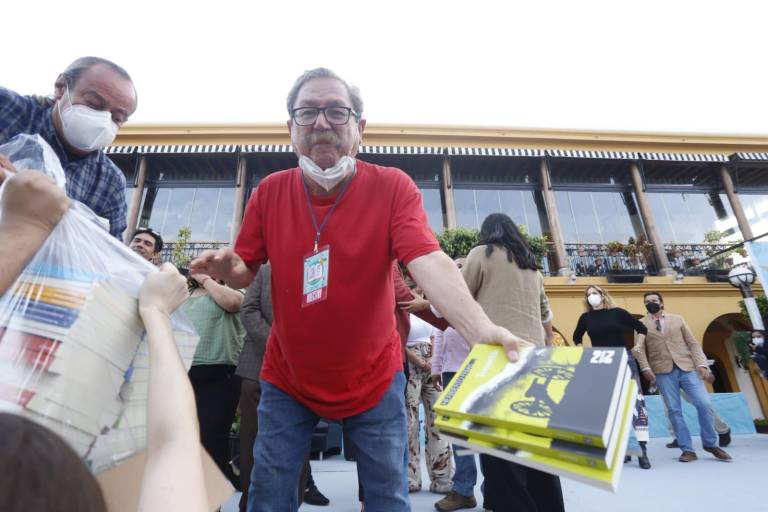 Reprocha Paco Ignacio Taibo II a la UAS, en arranque del Festival del Libro Mazatlán 2022