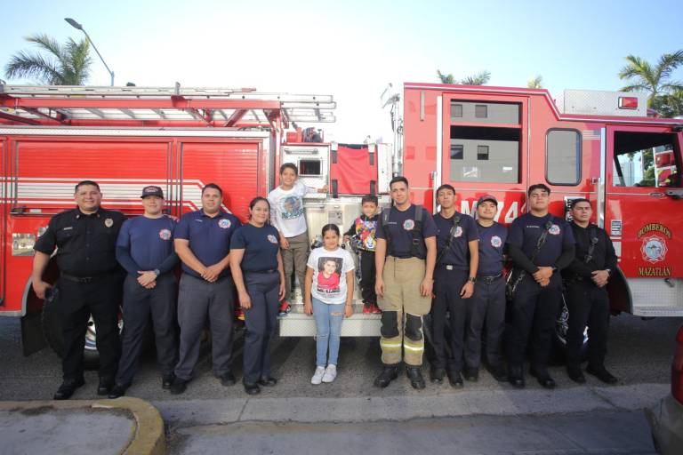 Cuando somos niños queremos ser bomberos y esta vez nos tocó cumplir: Bomberos de Mazatlán