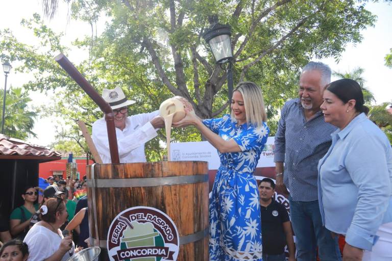 Atrae visitantes a Concordia la Feria del Raspado 2023