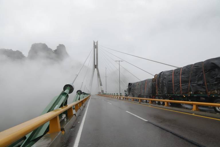 Azota tormenta invernal con fuertes lluvias, neblina y viento a zona serrana de Sinaloa y Durango