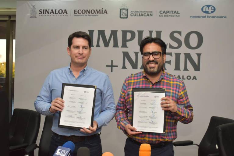 Ayuntamiento de Culiacán y Gobierno de Sinaloa firman la iniciativa ‘Impulso Nafin’ 2024