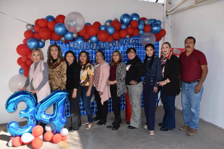 Celebra El Centro Médico Hidalgo el 34 Aniversario de su fundación