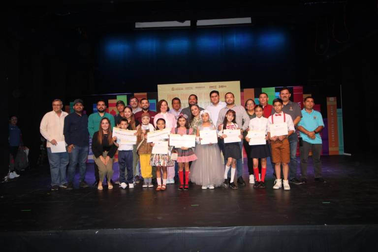 Participan niños y niñas en la primera edición de ‘Cuéntamelo otra vez’