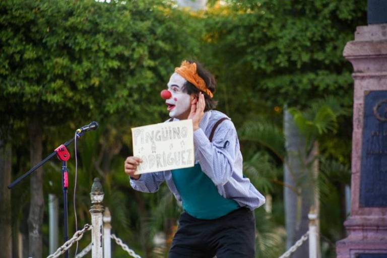 Este sábado el clown Izmir Gallardo y la música de Pacífico Norte