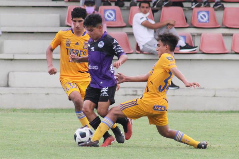 Mazatlán FC y Tigres se reparten puntos en las categorías Sub 14 y Sub 16