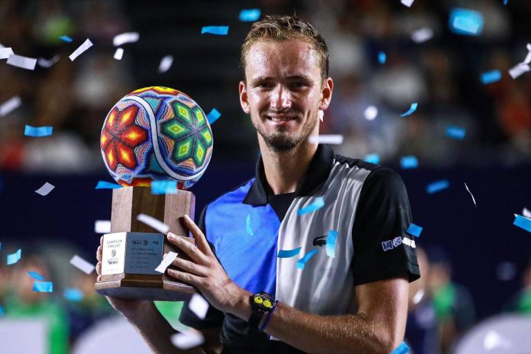 Daniil Medvedev gana en Los Cabos su primer título como número 1 del mundo
