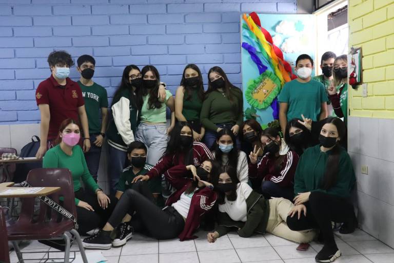 Festejan el Día de San Patricio en el Colegio SEBEC