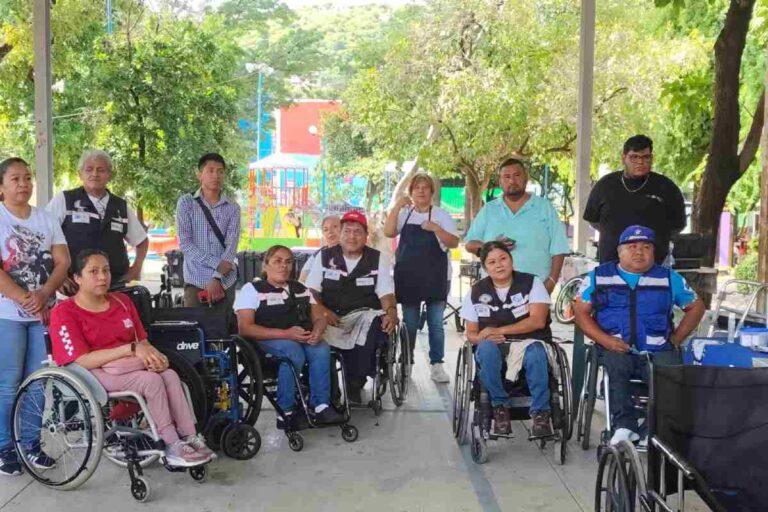 $!‘Enchúlame la silla’: la iniciativa que enseña mecánica a personas con discapacidad y las emplea
