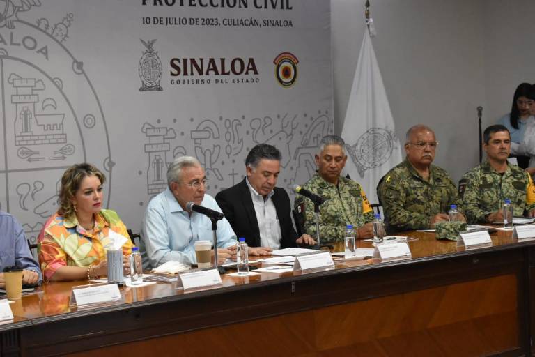 Aprueban programa preventivo para temporada de lluvias en Sinaloa