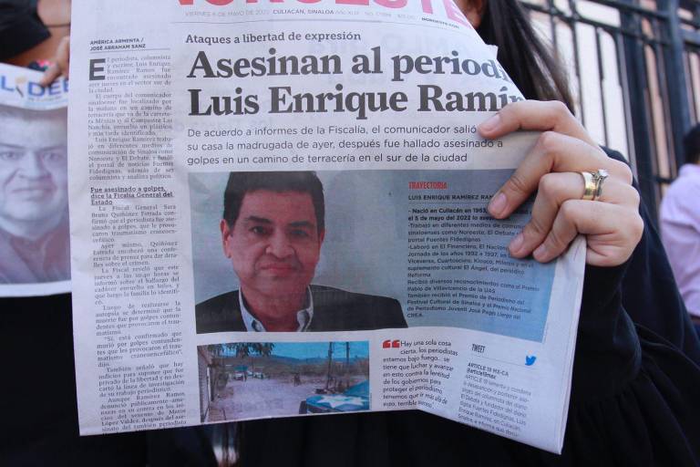 Condena CEDH muerte del periodista Luis Enrique Ramírez y exige investigación exhaustiva