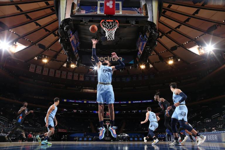 Los Knicks rescatan el triunfo ante los Grizzlies