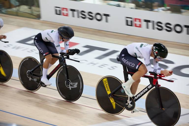 Sinaloenses con México, entre las ocho mejores del mundo en Copa de Naciones de Pista