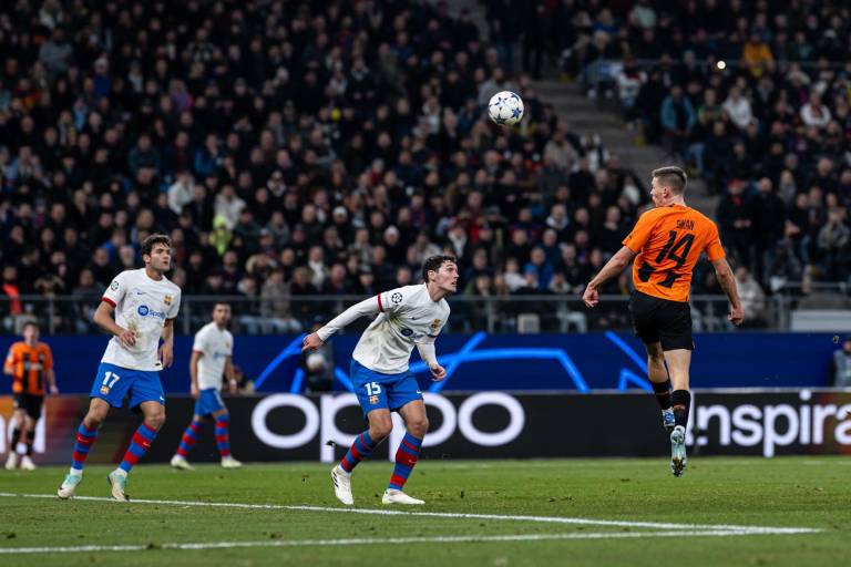 El Shakhtar sorprende a un Barcelona plano y sin ideas