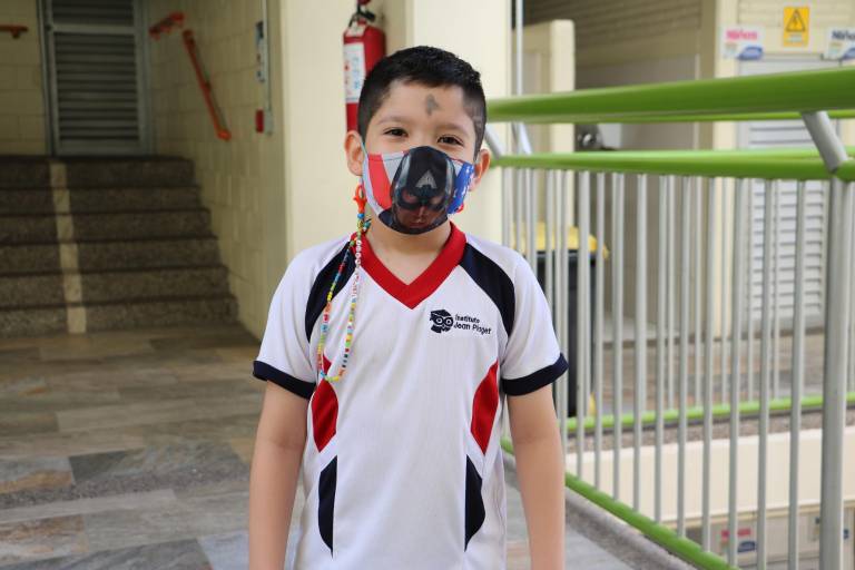 Celebran alumnos el Miércoles de Ceniza