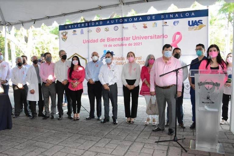 Inauguran Primera Jornada Integral de Salud UAS 2021