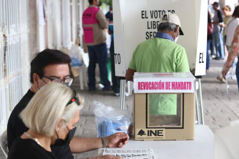 INE reporta instalación de 92.14% de casillas previstas para consulta de Revocación de Mandato