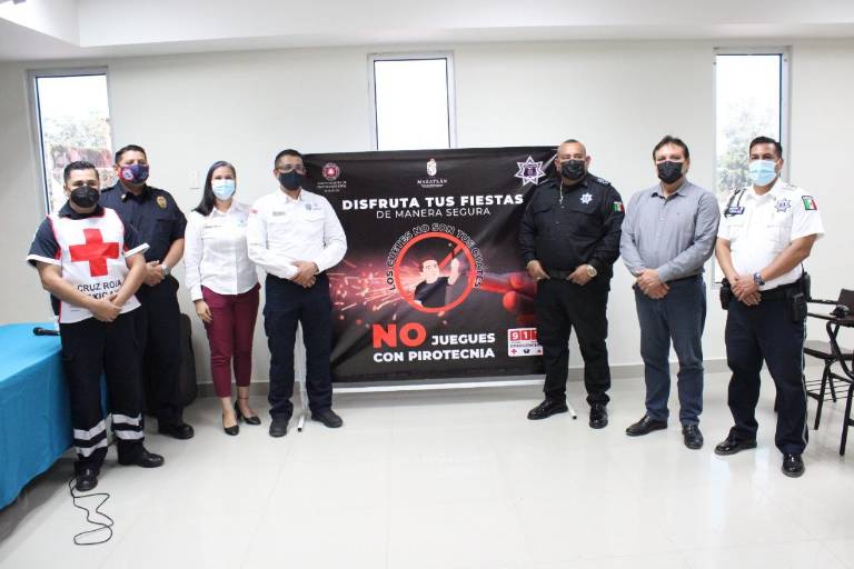 Arranca Protección Civil de Mazatlán campaña contra uso de pirotecnia