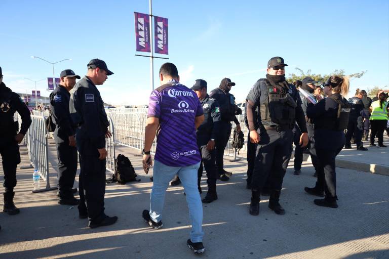 Más de 250 elementos resguardarán el Mazatlán vs Gallos