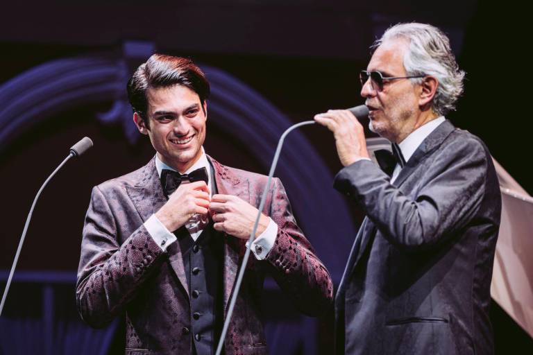 Andrea Bocelli y Susana Zabaleta unirán sus voces en concierto