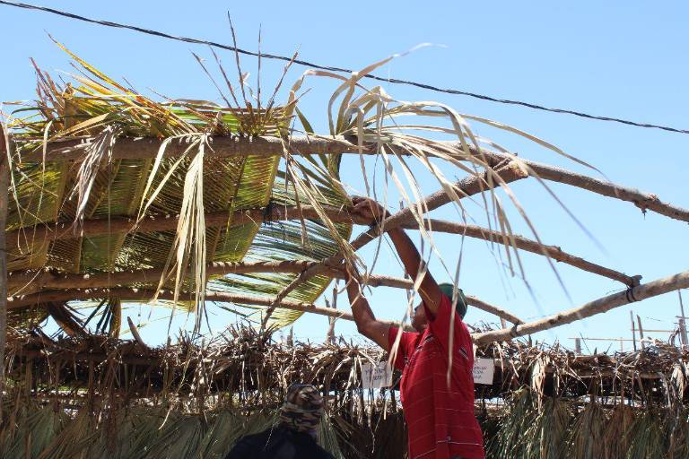 Avanzan trabajos en las Fiestas del Mar de Las Cabras en Escuinapa