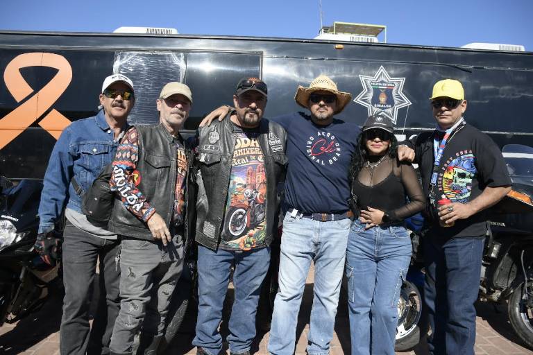 Ruedan bikers en la quinta edición del ‘Altata Bikers Fest 2025’