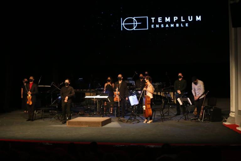 Templum comparte concierto lleno de ritmos, música y poesía