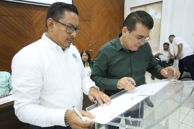 Firman Ayuntamiento de Mazatlán y Observatorio Ciudadano Agenda Ciudadana Anticorrupción