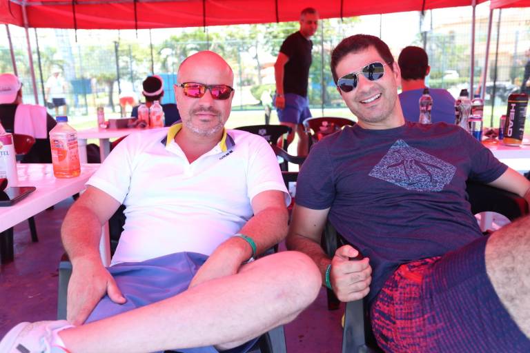Conviven en el primer Torneo de Pádel en Estrella del Mar
