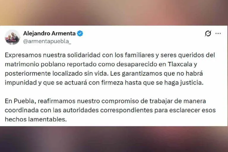 $!Hallan sin vida a matrimonio desaparecido en Puebla