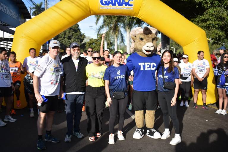 Corren, trotan y pedalean en la Gran Carrera Ganac 2024