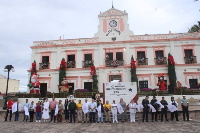 Autoridades dan banderazo de inicio de operativo Guadalupe-Reyes en Rosario