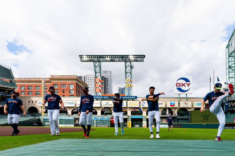 SCLA: Astros y Rangers chocan en el derbi texano