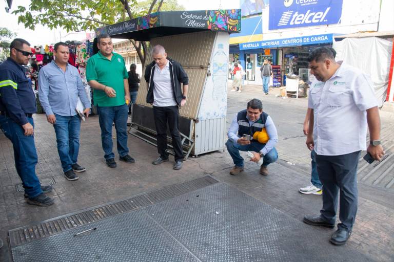 Ubica Protección Civil los puntos de riesgo del primer cuadro de Culiacán