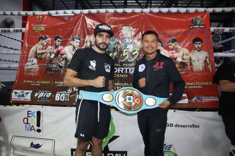 Culichi Rafael Ortiz va este viernes ante su gente por el título nacional Medio