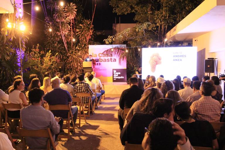 Obras de César Hernández y Francisco Toledo, las más peleadas en La Casa Subasta 2023