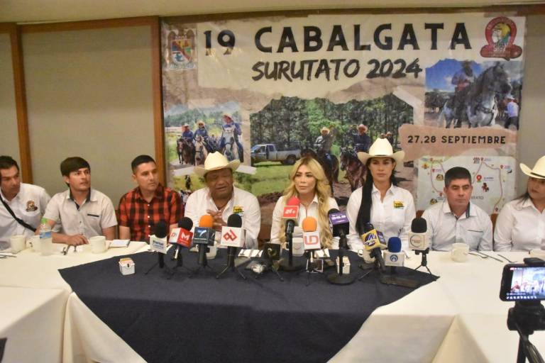 Invitan a la decimonovena Cabalgata en Surutato, sindicatura de la sierra de Badiraguato