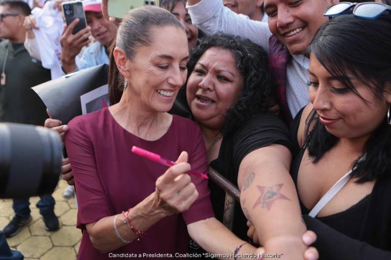 Sheinbaum cerrará campaña el 29 de mayo en el Zócalo de la CDMX
